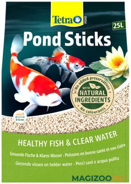TETRA POND STICKS корм гранулы для прудовых рыб (25 л)