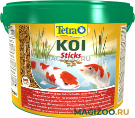 TETRA POND KOI STICKS корм гранулы для прудовых рыб (10 л)