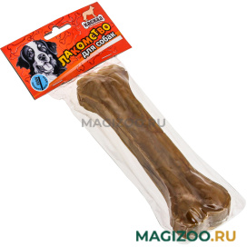 Лакомство КАСКАД для собак кость из жил 20 см пакет (170 гр)