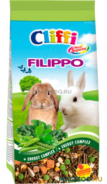 CLIFFI FILIPPO корм для карликовых кроликов (900 гр)