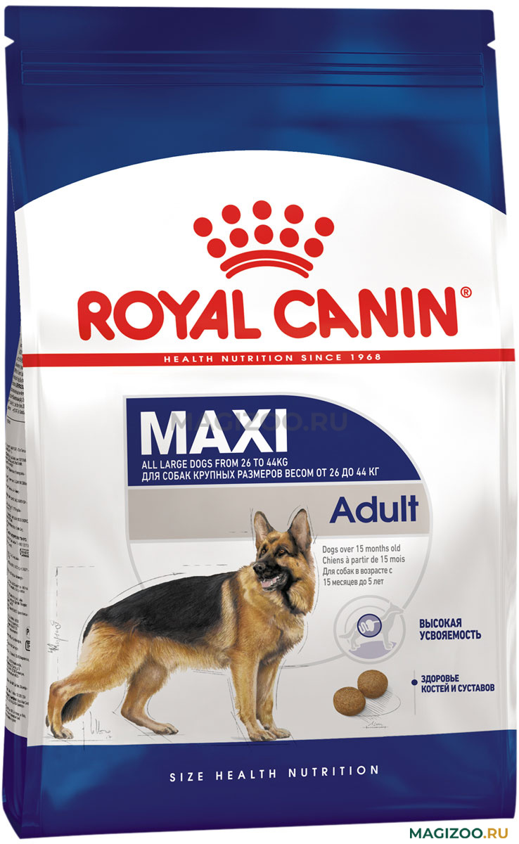 Корм royal canin maxi. Роял Канин макси Эдалт. Корм для собак Роял Канин макси Эдалт. Роял Канин Джайнт стартер 4 кг. Роял Канин макси Эдалт 15 кг.