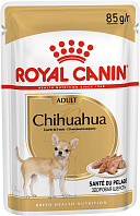 ROYAL CANIN CHIHUAHUA ADULT для взрослых собак чихуахуа паштет пауч (85 гр)
