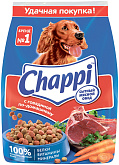 CHAPPI ГОВЯДИНА ПО-ДОМАШНЕМУ для взрослых собак всех пород (0,6 кг) 