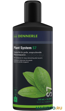 Удобрение профессиональное высококонцентрированное Dennerle Plant System S7 500 мл (1 шт)