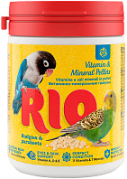 RIO витаминно-минеральные гранулы для волнистых и средних попугаев 120 гр (1 шт)