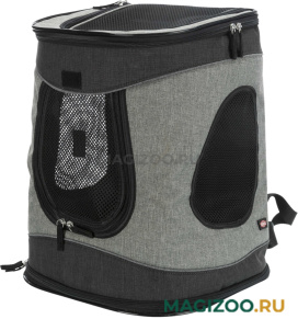 Рюкзак переноска Trixie Timon чёрный/серый 34 x 44 x 30 см (1 шт)