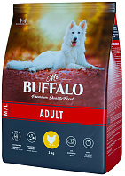 MR.BUFFALO ADULT M/L для взрослых собак средних и крупных пород с курицей (2 кг)