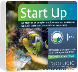 Набор препаратов для подготовки аквариумной воды Prodibio Start Up Standart 10 мл х 12 ампул (1 уп)