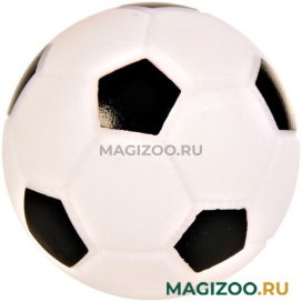 Игрушка для собак Trixie Мяч футбольный с пищалкой 6 см (1 шт)