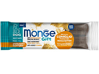 Лакомство MONGE GIFT IMMUNITY SUPPORT для собак батончики для поддержки иммунитета с кроликом, нуклеотидами и бета-глюканами 40 гр (1 шт)