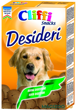 Лакомство Cliffi Desideri для взрослых собак всех пород бисквиты мясные 350 гр (1 шт)
