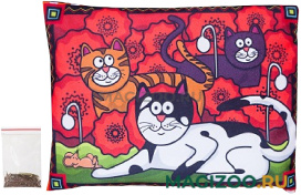 Матрас для кошек прямоугольный Антицарапки Буги-Вуги с валерианой 40 х 30 х 3 см (1 шт)