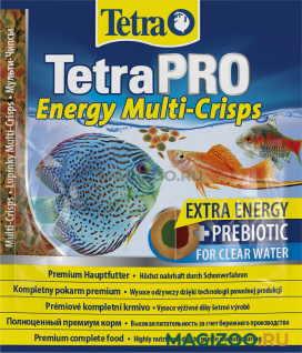 TETRA PRO ENERGY корм чипсы для всех видов рыб для дополнительной энергии (12 гр)