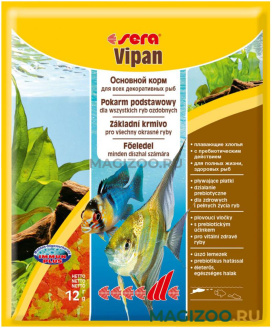 SERA VIPAN корм хлопья для рыб основной (12 гр)