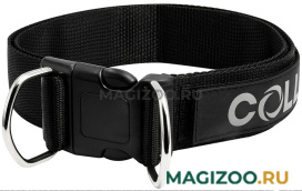Ошейник для собак Collar Dog Extreme Police №2 нейлоновый черный 25 мм 30-55 см (1 шт)