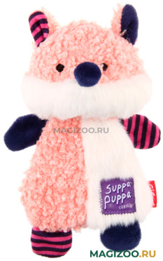 Игрушка для собак GiGwi Suppa Puppa Лиса с пищалкой 17,5 см (1 шт)