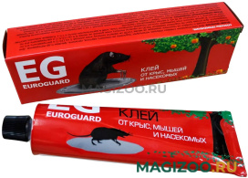 EUROGUARD клей для истребления крыс, мышей и насекомых 135 гр (1 шт)