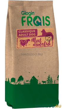 Сухой корм FRAIS CLASSIQUE ADULT DOG MEET ASSORTED для взрослых собак всех пород с мясным ассорти (3 кг)