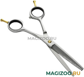 MERTZ ножницы парикмахерские филировочные 6 дюймов, 40 зубцов RED LINE A335 (1 шт)
