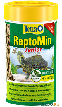 TETRA REPTOMIN JUNIOR корм-палочки для молодых водных черепах (100 мл)