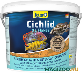 TETRA CICHLID XL FLAKES корм хлопья для всех видов цихлид (10 л)