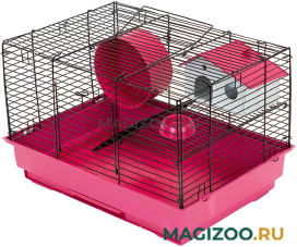 Клетка для мелких грызунов Eco Гоша-1 1 этаж рубиновая 42 х 30 х 28 см (1 шт)