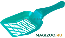 Совок Homecat для кошачьего туалета бирюзовый перламутр (1 шт)