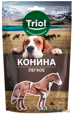 Лакомство TRIOL PLANET FOOD для собак легкое конское (30 гр)