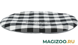 Лежак для собак Trixie Scoopy полиэстер черный/серый/белый 70 × 47 см (1 шт)