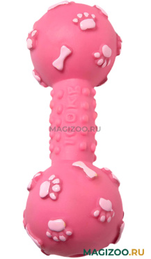 TRIOL игрушка для собак «Гантель с лапками и косточками», 14,5 см (1 шт)