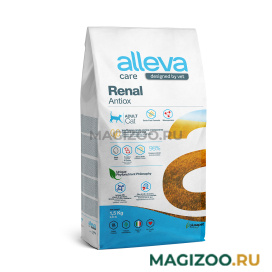 Сухой корм ALLEVA CARE ADULT CAT RENAL-ANTIOX для взрослых кошек при хронической почечной недостаточности (1,5 кг)