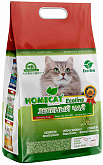 HOMECAT ЭКОЛАЙН ЗЕЛЕНЫЙ ЧАЙ наполнитель комкующийся для туалета кошек (6 л)