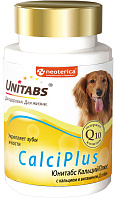 UNITABS CALCIPLUS – Юнитабс витаминно-минеральный комплекс для собак с Q10, кальцием, фосфором и витамином Д (100 т)