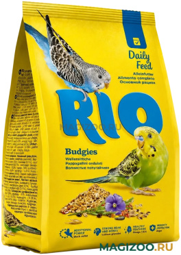 RIO BUDGIES корм для волнистых попугаев (3 кг)