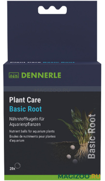Добавка базовая грунтовая Dennerle Plant Care Basic Root уп. 20 таблеток (1 шт)