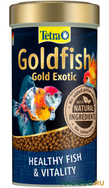 TETRA GOLDFISH GOLD EXOTIC основной корм для золотых рыбок (250 мл)