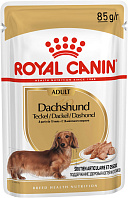 ROYAL CANIN DACHSHUND ADULT для взрослых собак такса паштет пауч (85 гр)