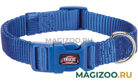 Ошейник для собак Trixie Premium M–L нейлон синий 20 мм 35 – 55 см (1 шт)