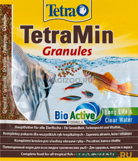 TETRAMIN GRANULES корм гранулы для всех видов рыб (1 л УЦ)
