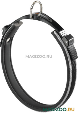 FERPLAST ошейник ERGOCOMFORT C15/33 с мягким наполнением (серый) 