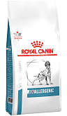 ROYAL CANIN ANALLERGENIC для взрослых собак при пищевой аллергии, непереносимости с ярко выраженной гиперчувствительностью (3 кг)