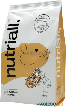 NUTRIALL полнорационный для хомяков с орехами (400 гр)