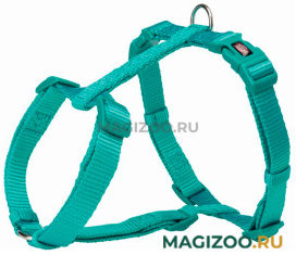 Шлейка для собак Trixie Premium H-Harness XXS–XS нейлон аква 10 мм 20 – 32 см (1 шт) 