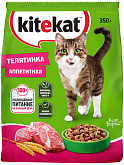KITEKAT АППЕТИТНАЯ ТЕЛЯТИНКА для взрослых кошек (0,35 кг)