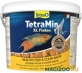 TETRAMIN XL FLAKES корм хлопья для всех видов рыб крупные хлопья (10 л)