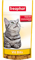 Лакомство BEAPHAR VIT-BITS для кошек подушечки с витаминной пастой (35 гр)