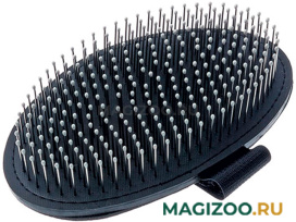 Щетка резиновая с каплей на руку металлический зуб DeLight (1 шт) 