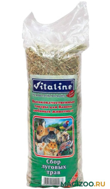 VITALINE – Виталайн сено с луговыми травами для грызунов и кроликов (400 гр)