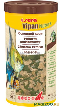 SERA VIPAN корм хлопья для рыб основной (1 л)