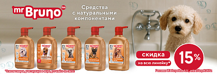 MR.BRUNO со скидкой 15%!